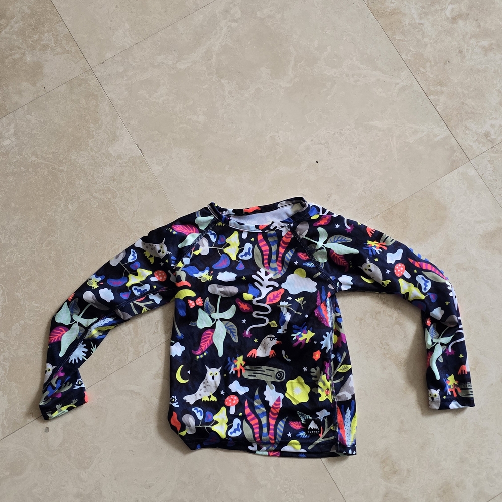Burton Mutlicolored Animal Baselayer Size 4t - Picture 2 of 4